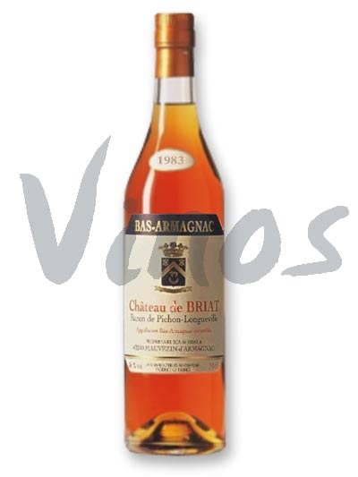  Bas Armagnac Chateau de Briat 1983 -  .