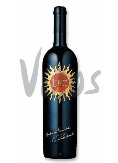 Вино Luce. Luce Della Vite - Это вино лучше декантировать за час до подачи.