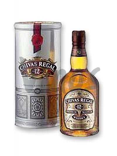 Виски Chivas Regal 12 лет 0.75 м\т - Упоковка подарочная.